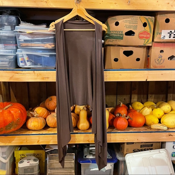 Om Grown Bamboo Drapey Vest / Shawl - Picture 2 of 4